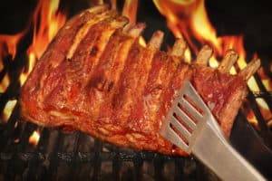 ซี่โครงหมูอบบาร์บีคิว